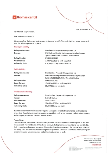 Thomas Carroll PII certificate